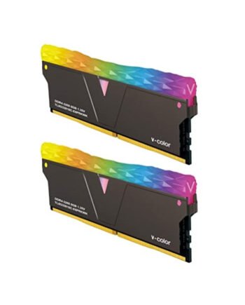 V-Color Prism Pro RGB Kit 32GB 3600MHz (2x16) DDR4 Desktop Memory Ram - Black