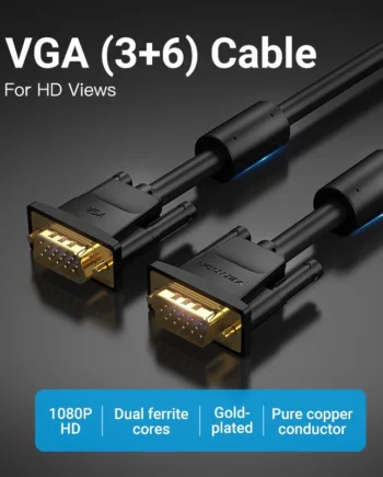 Vention VGA 15 Pin Male to Male Cable
