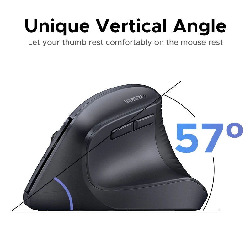 Random UGREEN Ergonomic Vertical Wireless Mouse