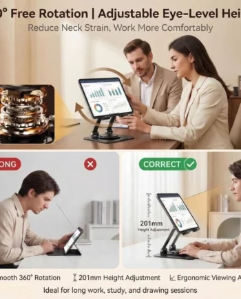360 Rotating Laptop Stand