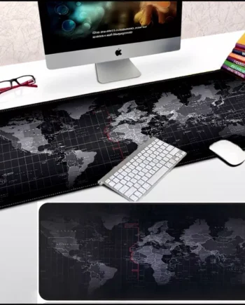 World Map Gaming Mouse Pad